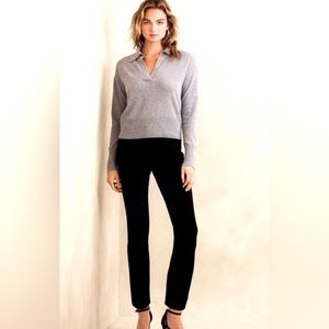 Banana Republic black size 4 Sloan crop pants